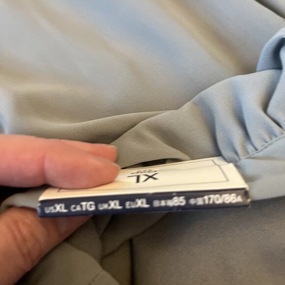 NWT Gap Gray Skirt In Flowy Gauzey Material Sz XL Normcore Fallcore Whimsygoth - Picture 7 of 10